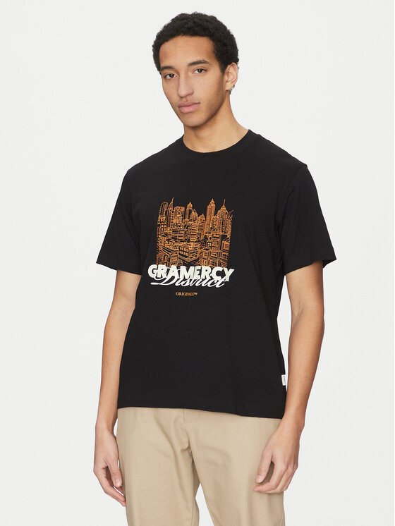 

Футболка свободного кроя Boston 12272981 Jack&Jones, черный
