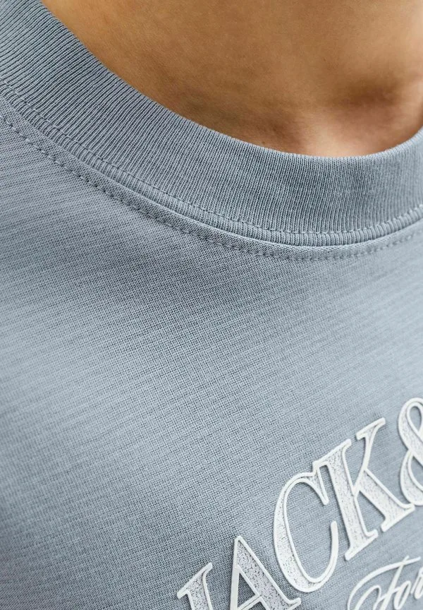 Футболка, футболка для подростков, футболка с принтом Jack & Jones Junior, Tradewinds — фото 4