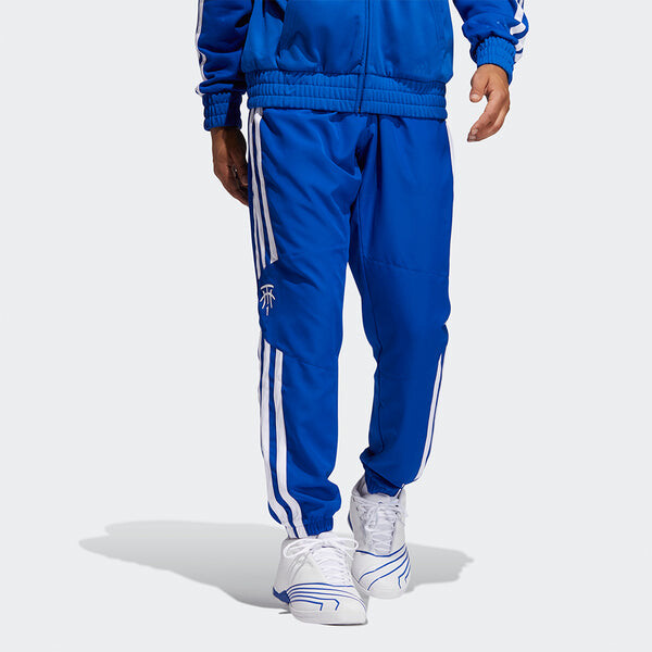 Спортивные штаны adidas Mtc Pant Printing Basketball Sports Long Pants Blue, синий — фото 2