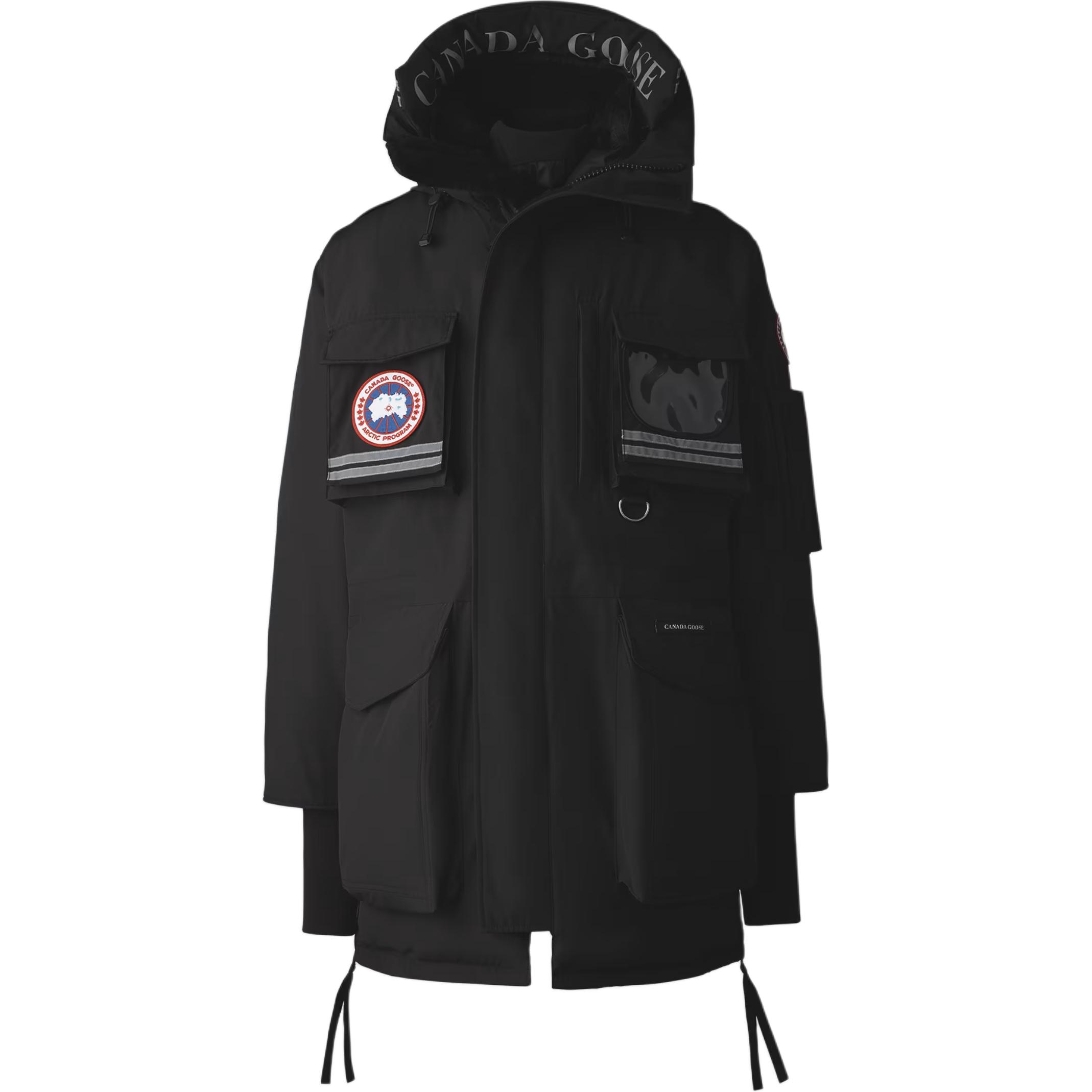 

Куртка пуховая мужская snow mantra series Canada Goose, черный