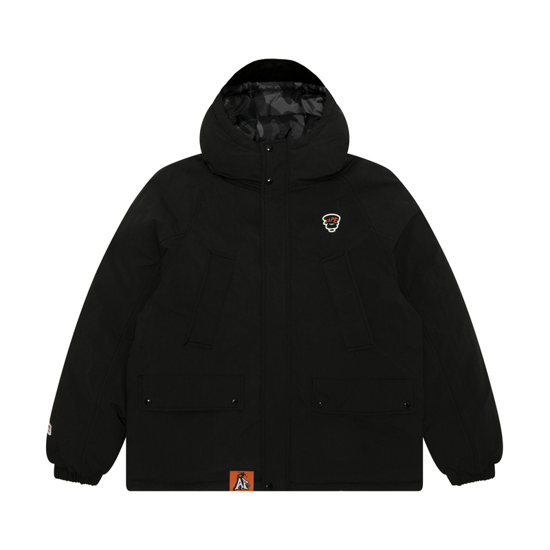 

Aape Пуховик с логотипом A Bathing APE, Black BK L