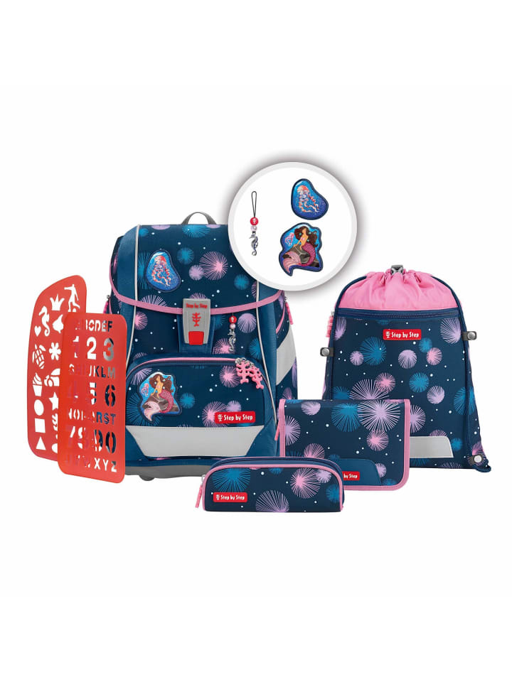 

Step by Step Набор школьных сумок 2-в-1 цвета «Русалочка Делия»