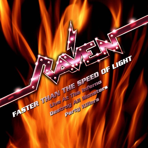 

CD диск Raven: Faster Than The Speed Of Light - Live At The Inferno, Destroy All Monsters, Party Killers