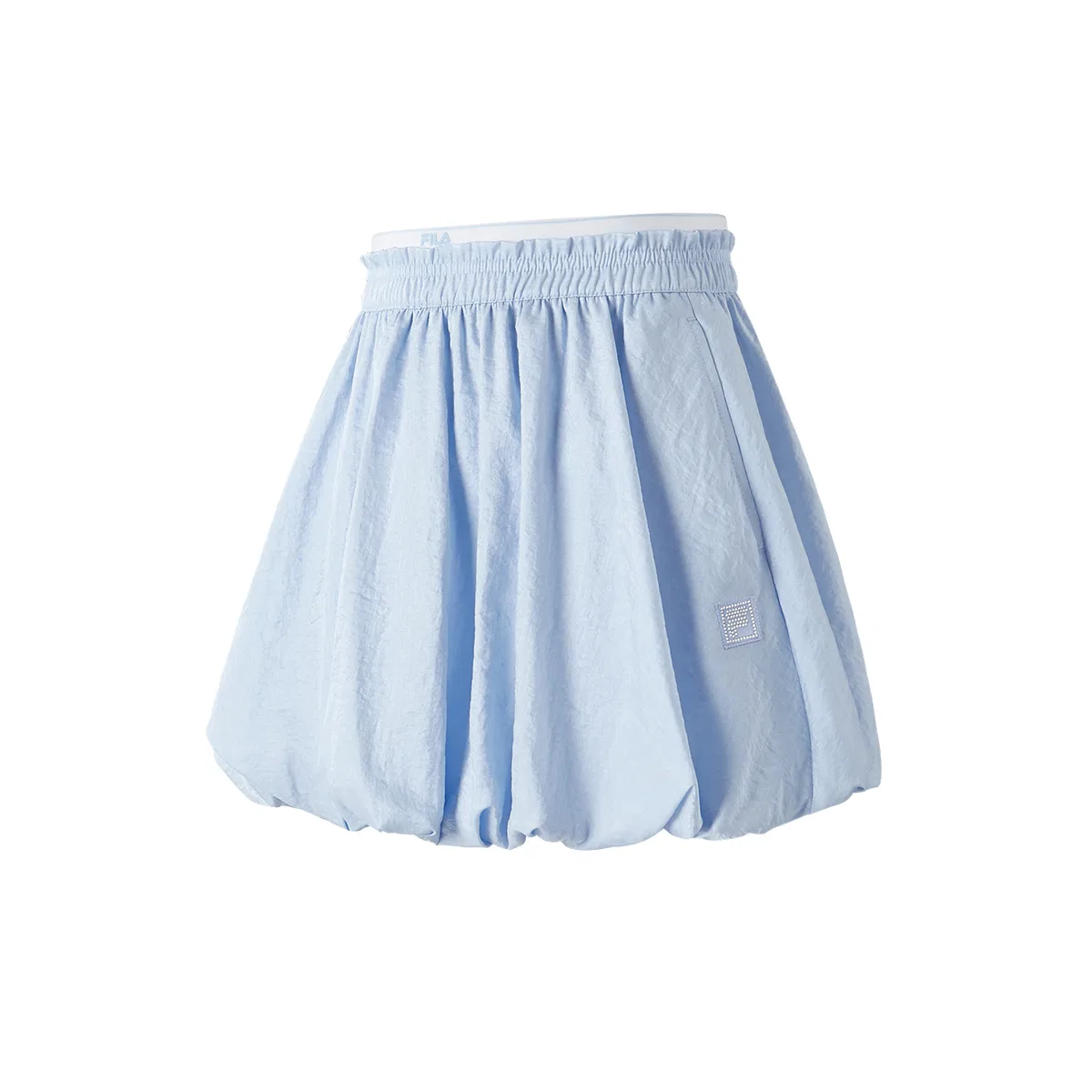 Юбка легкая короткая FILA KIDS небесно-голубой