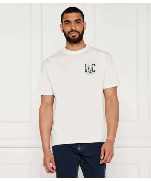 

Футболка Relaxed fit Tommy Jeans, бежевый
