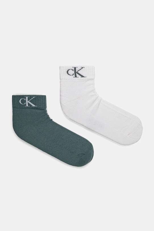 

Носки 2 пары Calvin Klein Jeans, бирюзовый