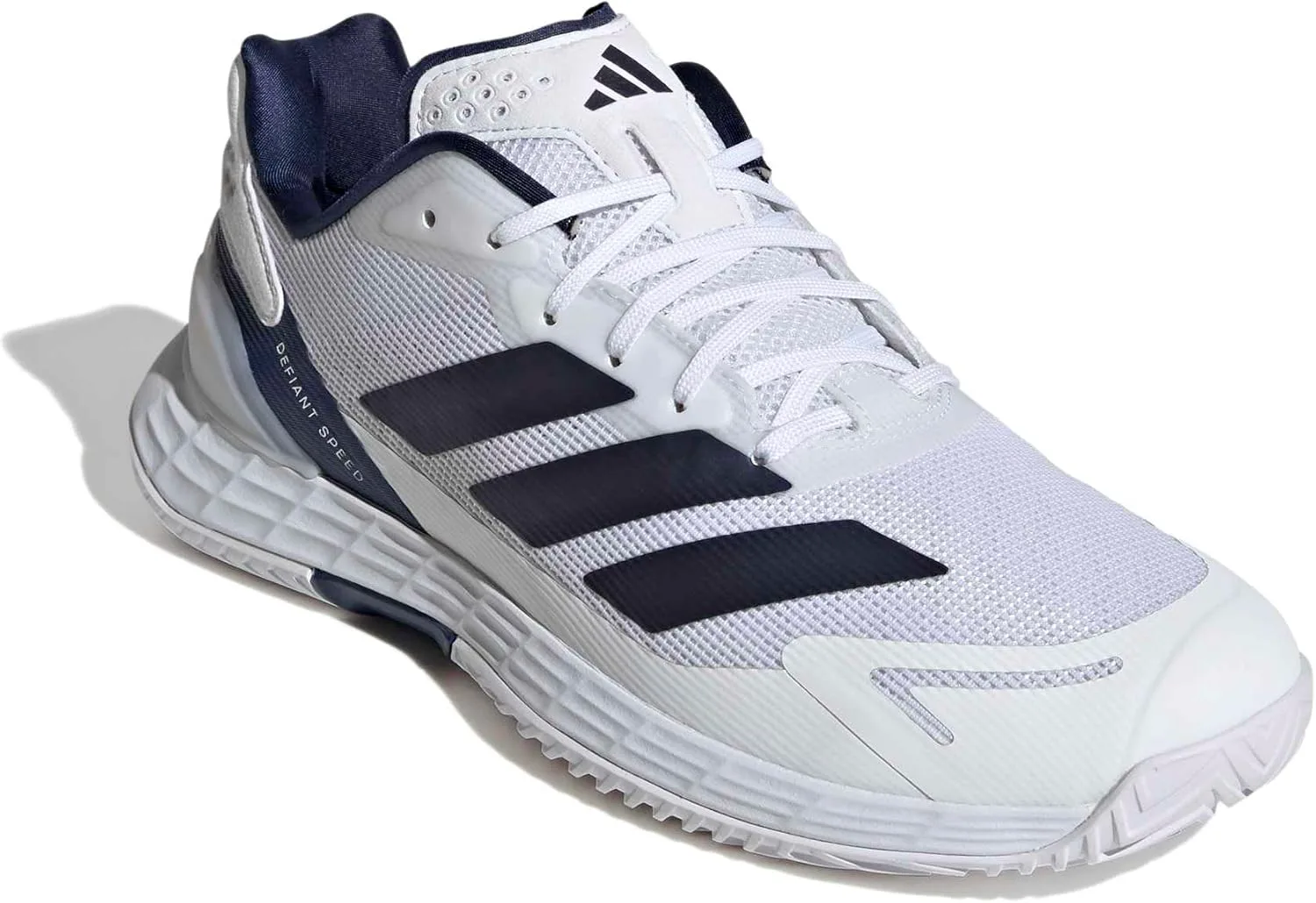 Мужские кроссовки Adidas Defiant Speed 2, белый/темно-синий/черный — фото 4