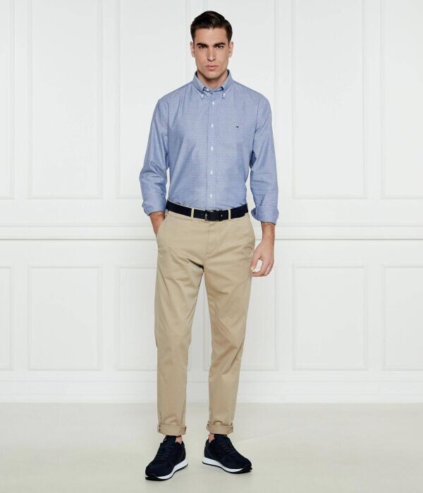 Рубашка мужская Tommy Hilfiger Regular Fit, синий — фото 2