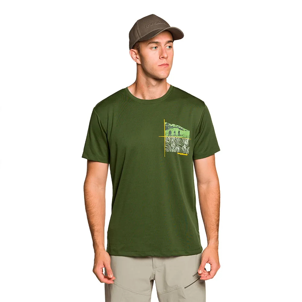 

Футболка с коротким рукавом Trangoworld Dzuko, зеленый