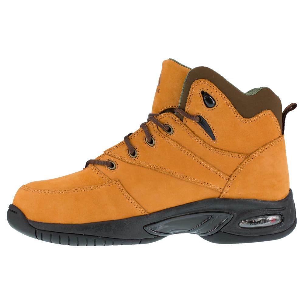 Рабочие ботинки Reebok Work Men's Tyak Comp Toe Comfort Work Shoe Cd SD Golden Tan - размер 10.5 Medium, бронзовый — фото 4