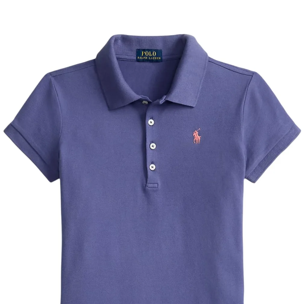 Детское платье Moderate Short Polo Ralph Lauren, classic синий — фото 3