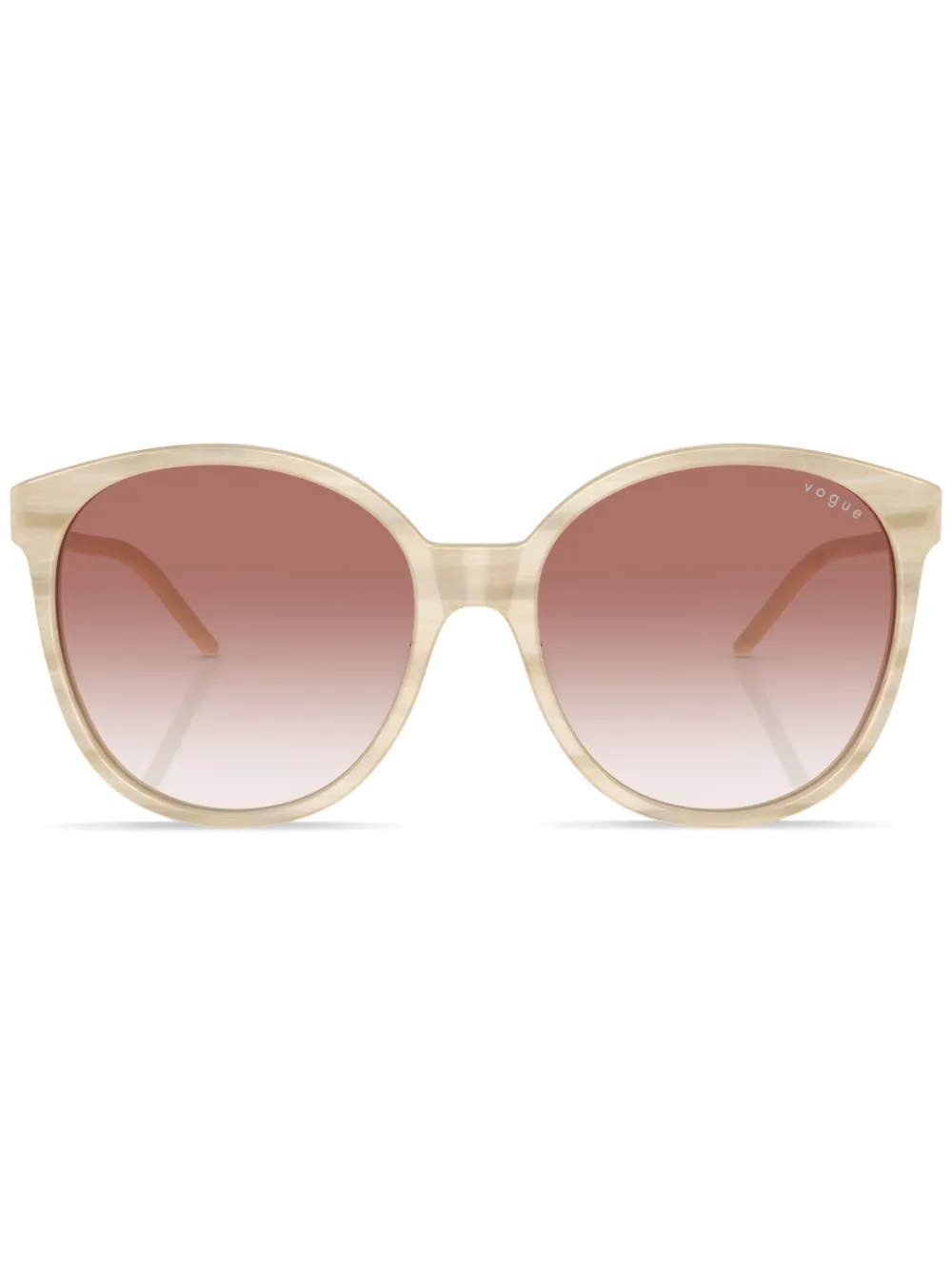 

Солнцезащитные очки с эффектом градиента Vogue, коричневый