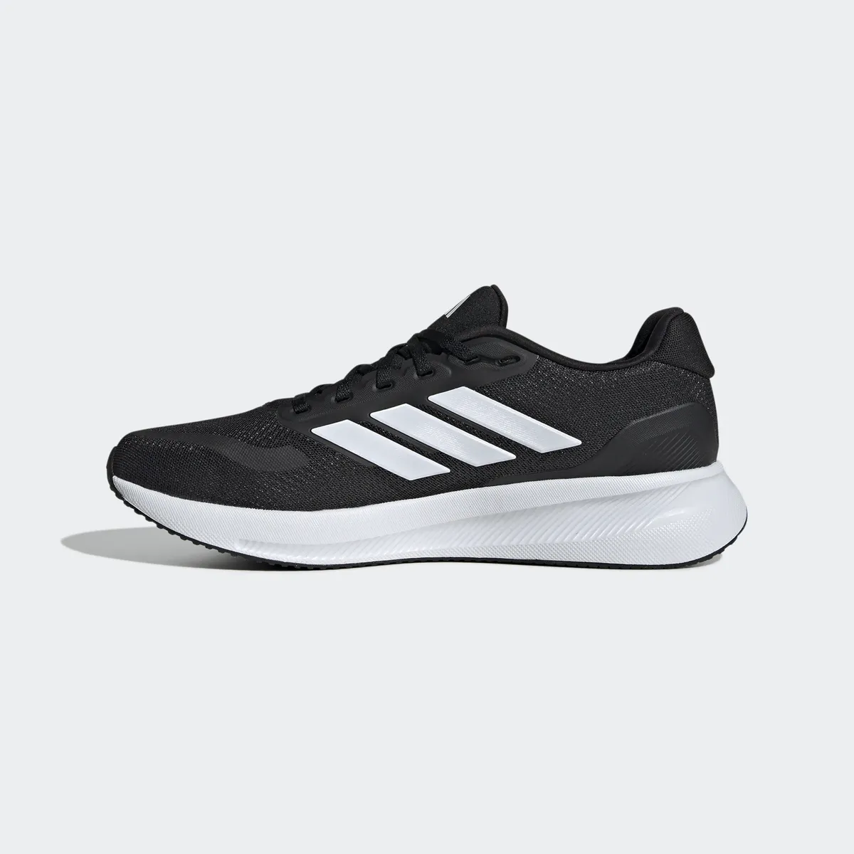 Кроссовки adidas Performance "RUNFALCON 5 WIDE", широкий крой, цвет Core Black / Cloud White / Core Black — фото 3