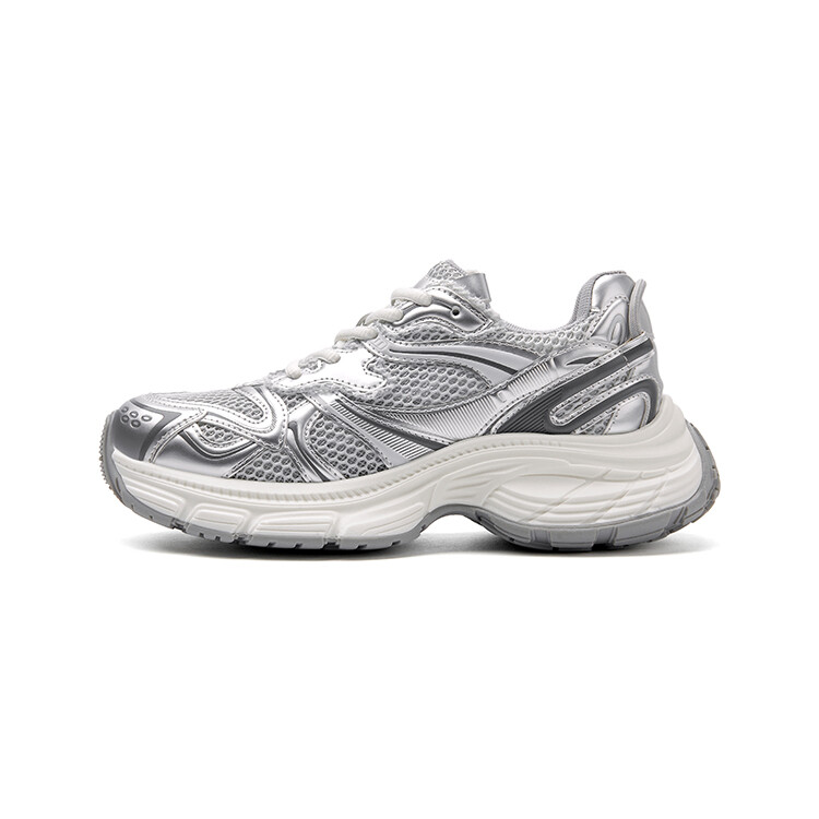 

Кроссовки женские толстые низкие Josiny, цвет Silver Gray
