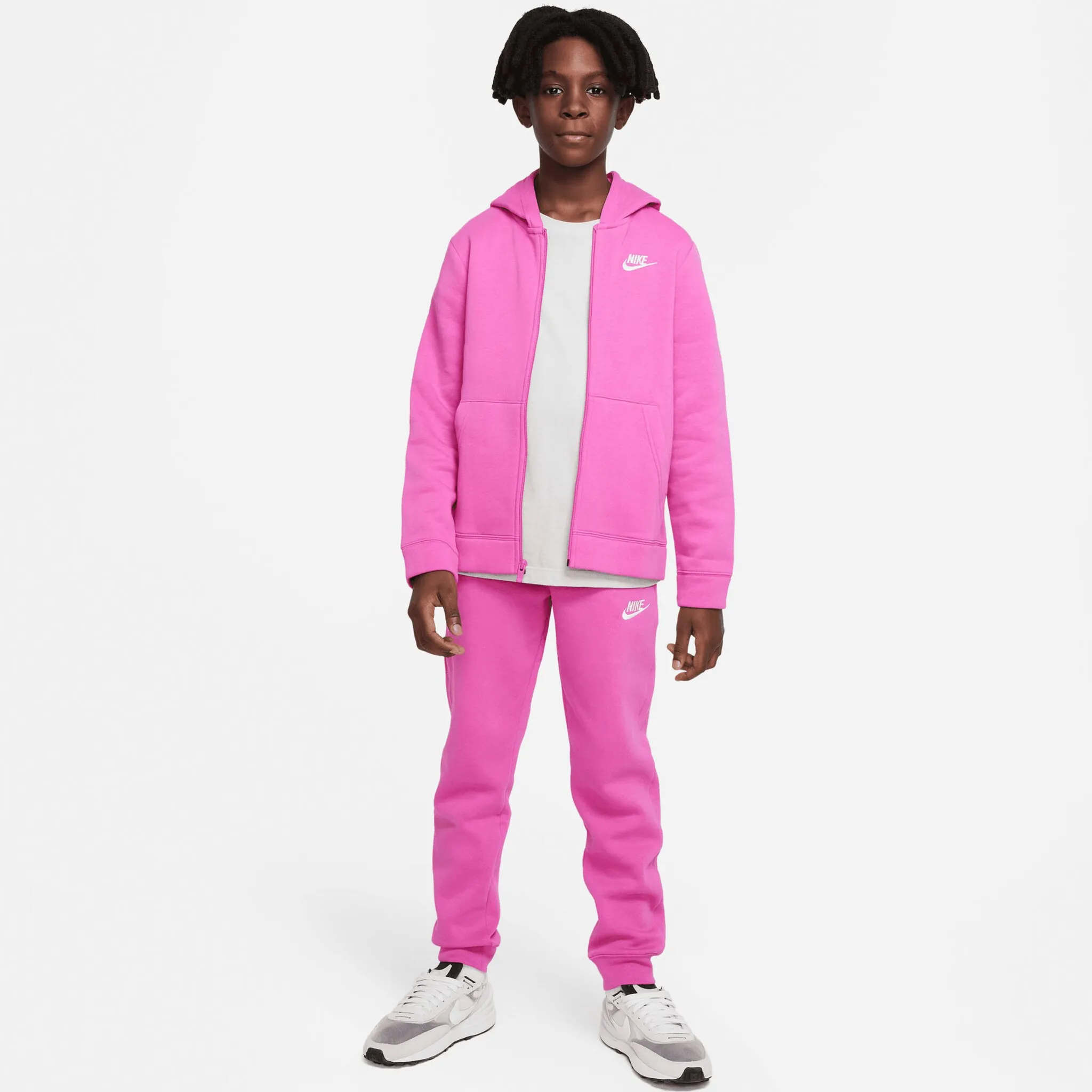 

Спортивный костюм Nike Sportswear «NSW CORE», (комплект, 2 шт.), детский, цвет ACTIVE FUCHSIA/ACTIVE FUCHSIA/WHITE