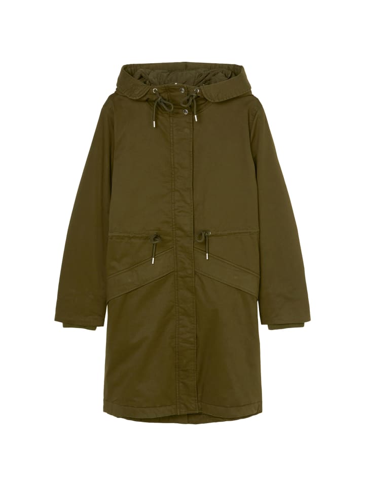 

Marc O'Polo DENIM Обычная парка для активного отдыха, серо-зеленого цвета