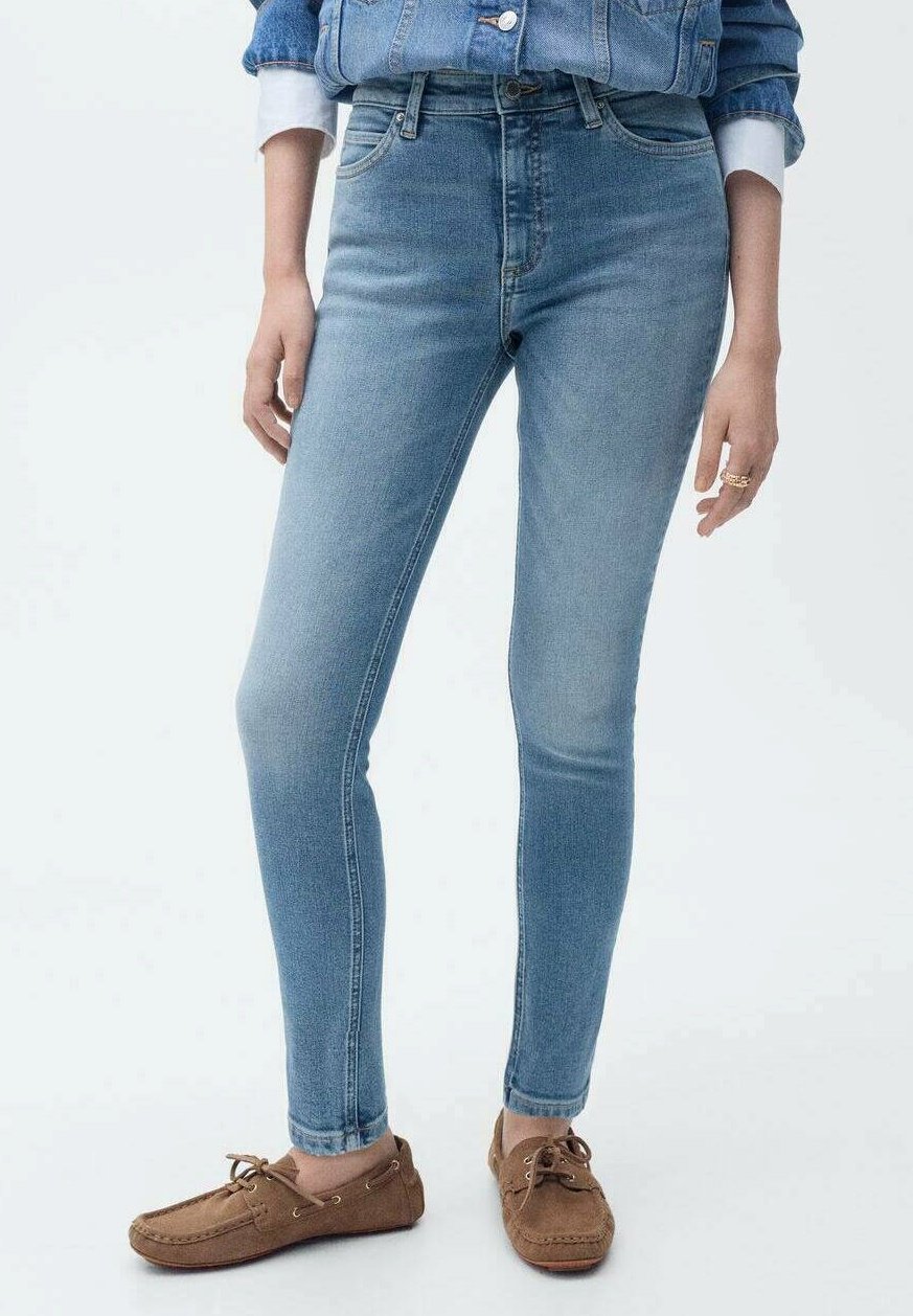 

Джинсы облегающего кроя NEWISA Mango, цвет Medium Blue
