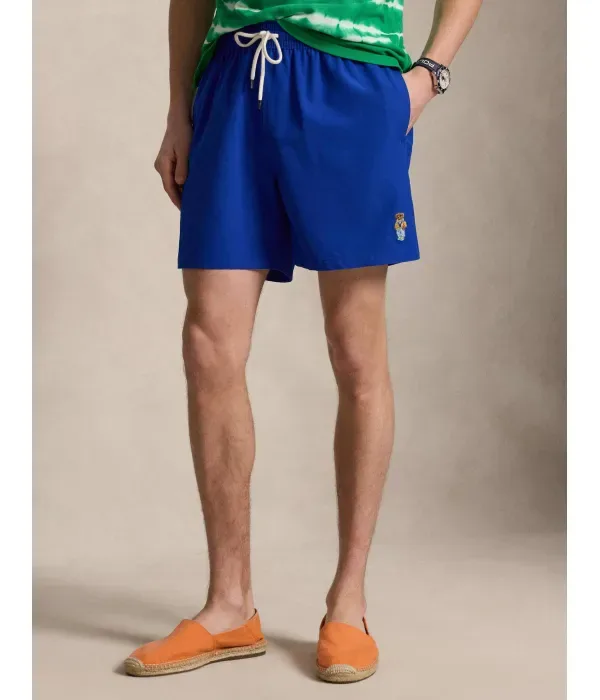 Пляжные шорты longline fit Polo Ralph Lauren, синий
