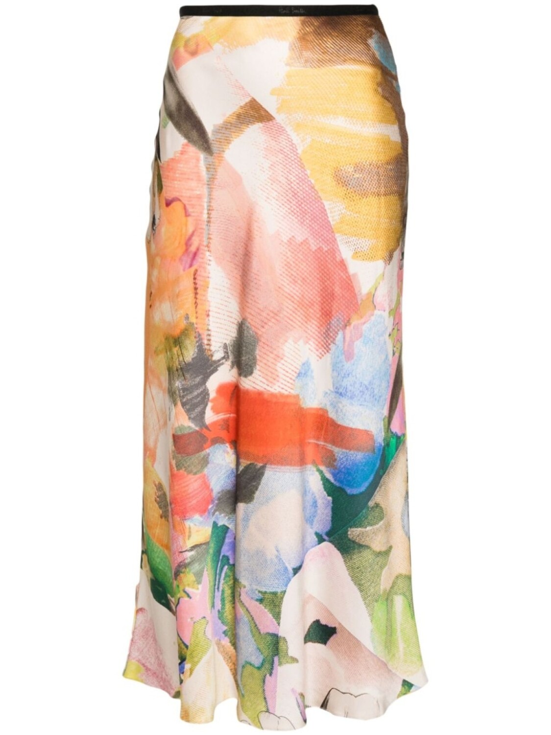 

Юбка миди с принтом Floral Collage Paul Smith, зеленый