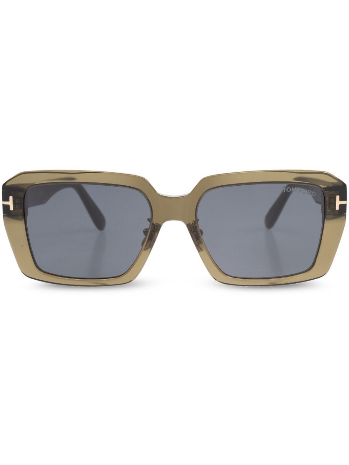 

Солнцезащитные очки TOM FORD Eyewear в квадратной оправе, зеленый