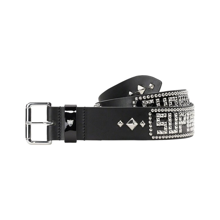 

Ремень Supreme x Hollywood Trading Company Studded Belt, черный