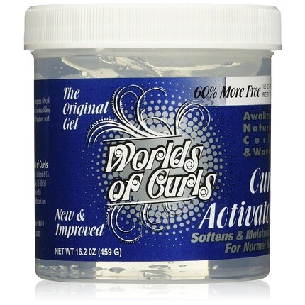 

Обычный гель-активатор для завивки волос 16,2 унции Worlds Of Curls