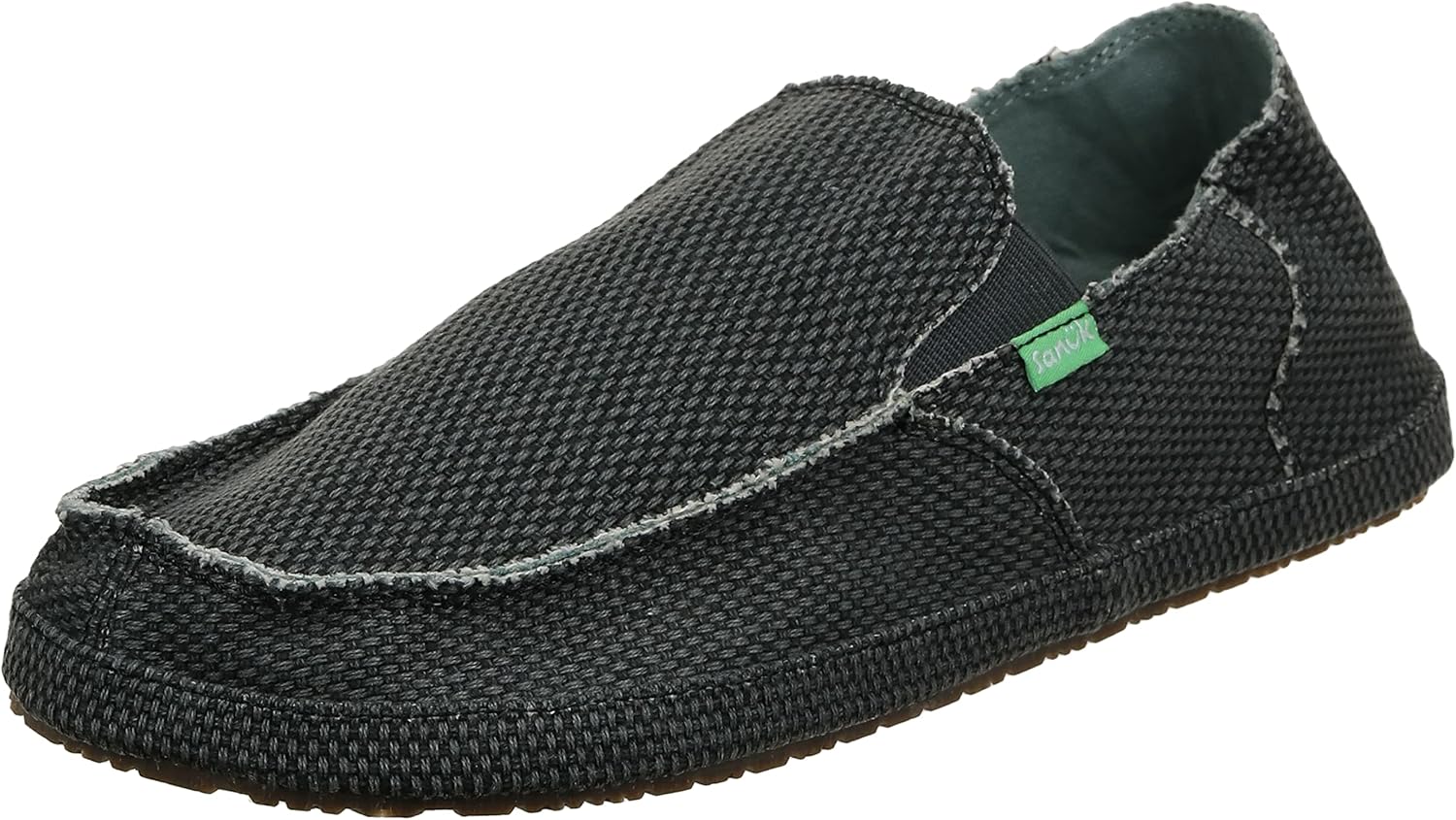 

Мужские лоферы Sanuk Rounder | Мужская обувь | Лоферы без шнурков для мужчин | Мужские слипоны | Комфортная стелька, черный