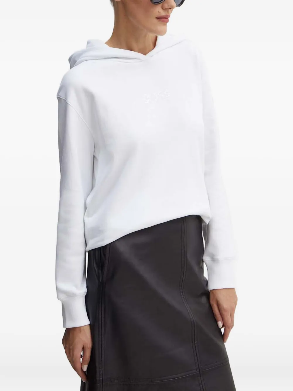 

Худи с логотипом Boss, белый