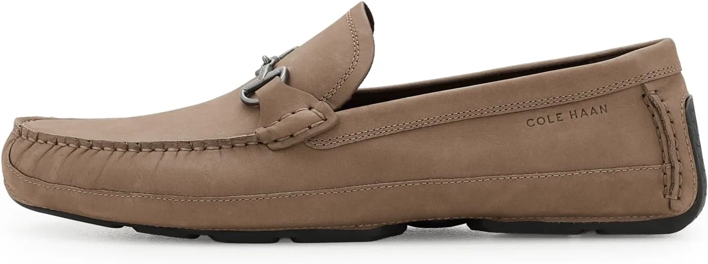 Лоферы Cole Haan Hutchinson Grand Bit, Light Whiskey Nubuck/Gum — фото 4