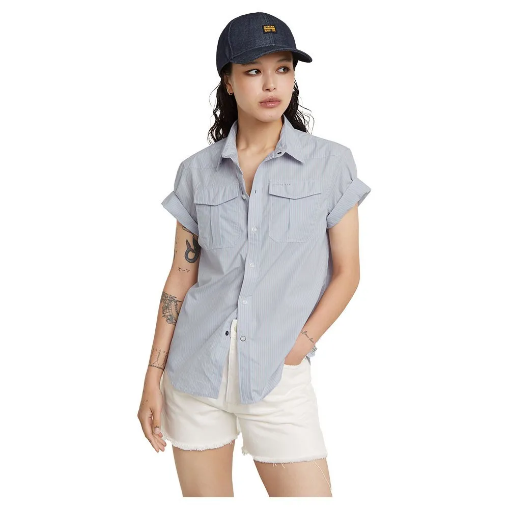 

Рубашка G-Star Military Button Down, фиолетовый