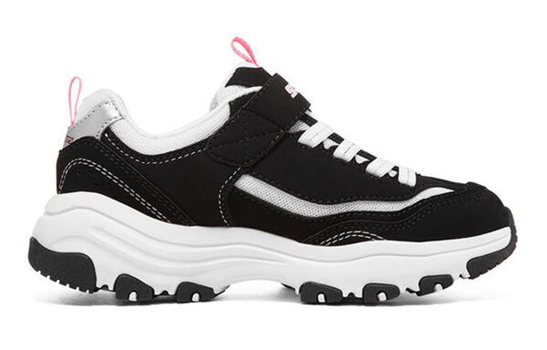 Кроссовки i conik 'black pink white' Skechers, черный — фото 2