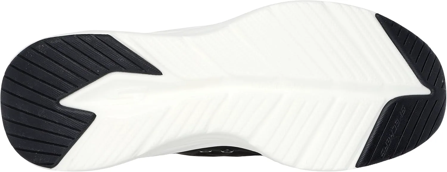 Мужские обувь Skechers Contour Foam с удобной посадкой и легким надеванием, черно-белый — фото 2
