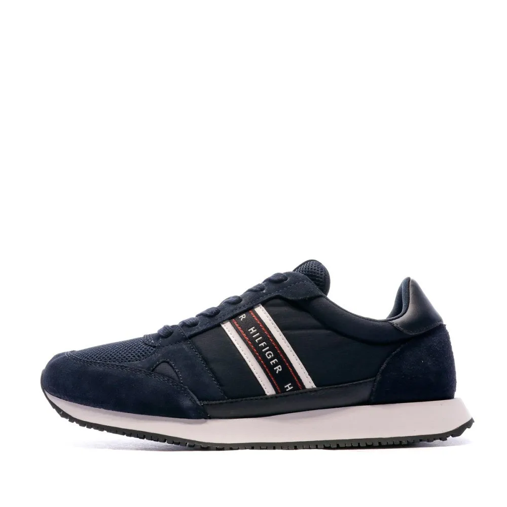 

Кроссовки Tommy Hilfiger Runner Stripe trainers, синий