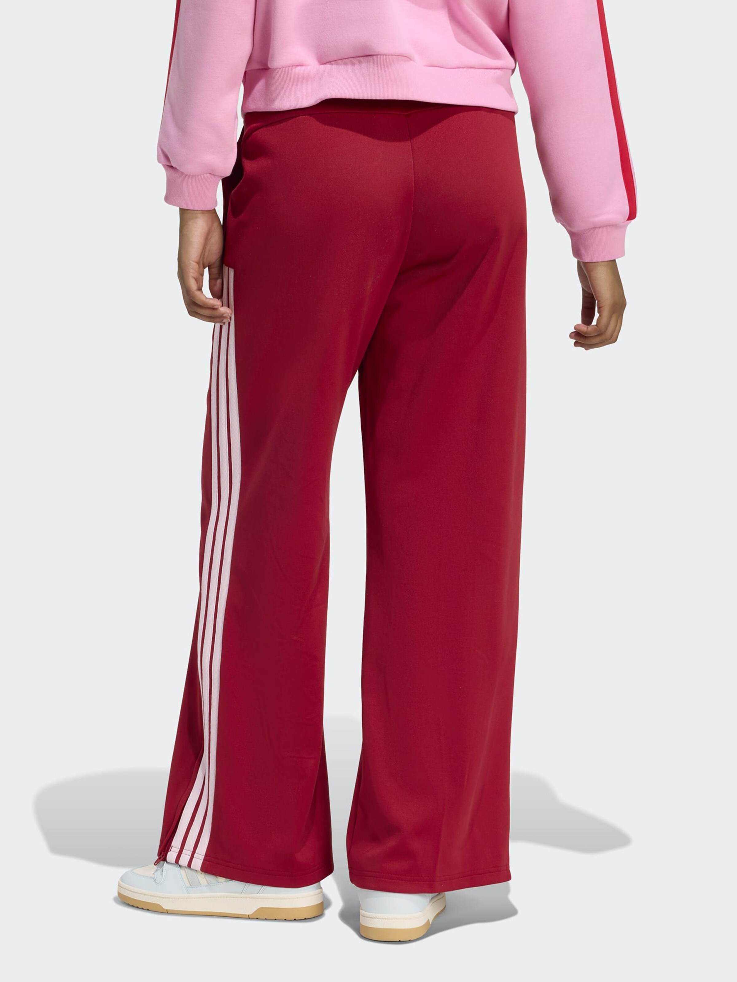 Adidas Sportswear Широкие спортивные брюки 'Her' в цвете Cranberry — фото 3