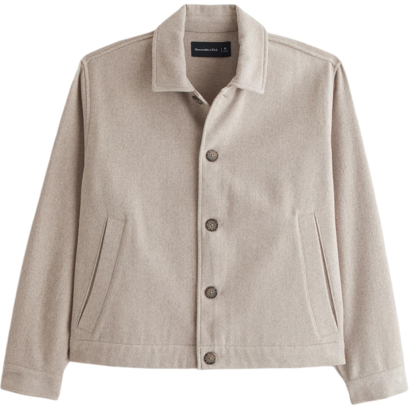 

Abercrombie＆Fitch Куртка мужская глиняно-коричневая, Clay Brown