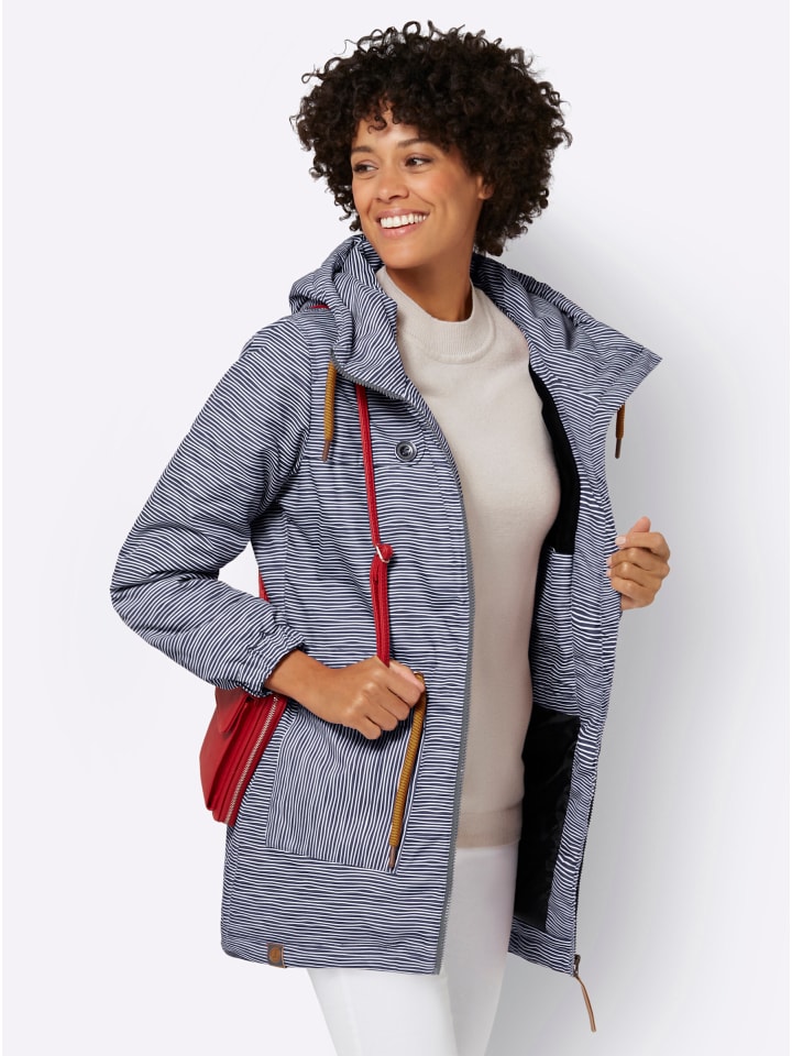 

WITT WEIDEN Куртка в сине-белую полоску