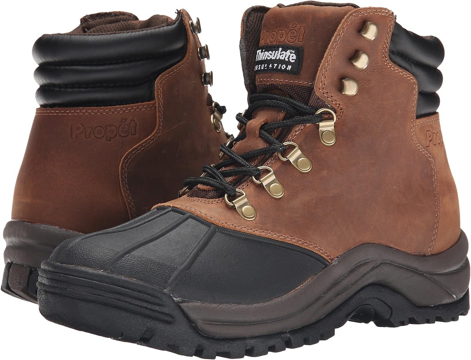 

Зимние ботинки Blizzard Mid Lace Propet, цвет Brown/Black