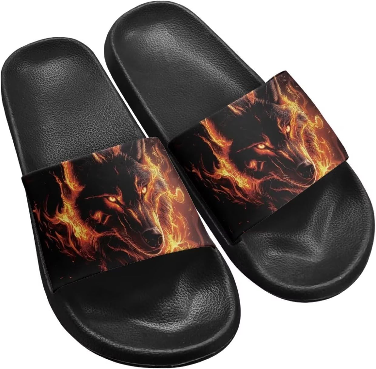 

Тапочеки Jrysaedy House Slides, Flame Wolf