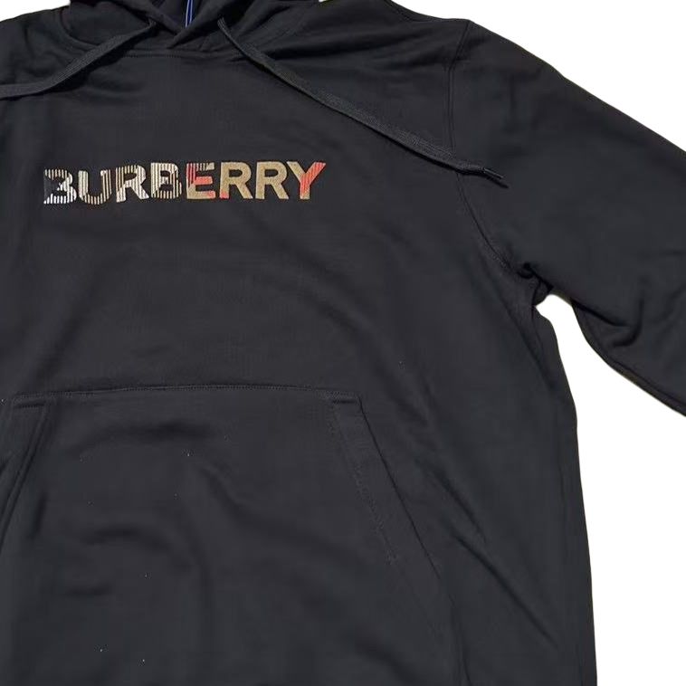 Толстовка Burberry мужская, черный, средней толщины, стандартного размера — фото 3
