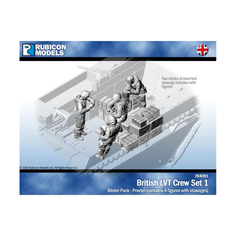 

Комплект экипажа LVT 1, World War II - British (28mm)