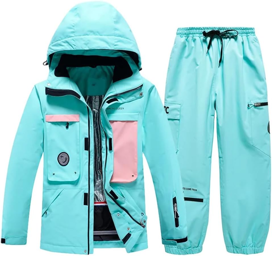 

Парный лыжный костюм, цветная лыжная куртка, лыжные брюки, снежный комбинезон, одежда для сноубординга на открытом воздухе Generic, 1Set(Jacket Pants)16, Белый, Парный лыжный костюм, цветная лыжная куртка, лыжные брюки, снежный комбинезон, одежда для сноу