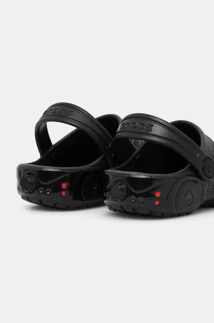 Сланцы детские с Batman Crocs, черный — фото 3