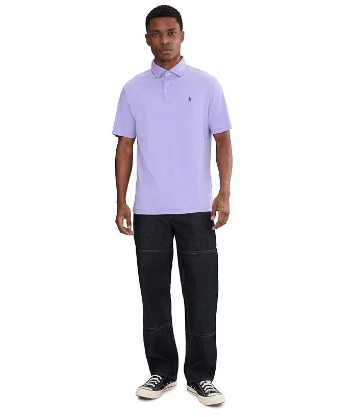 Поло хлопок Classic Fit Soft Cotton Polo Ralph Lauren, Andover Heather — фото 2