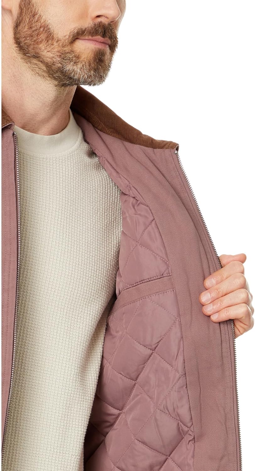 Куртка Levi's Workwear из хлопчатобумажной ткани с вельветовым воротником и воротником Depot, Mauve Quilt Lined — фото 3