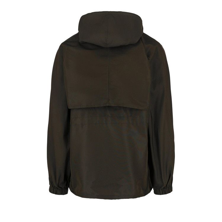 Куртка Alexander McQueen Kimono Sleeve Windbreaker, Military Green — фото 2