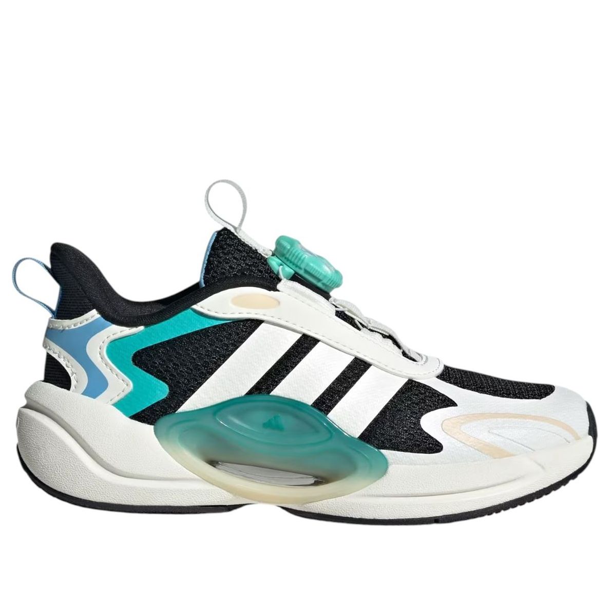(PS) Adidas Galaxy Scout Habu 'White Semi Blue Burst Mint' — фото 2