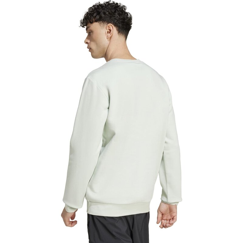 Флисовая толстовка Essentials (стандартная и длинная) Adidas, цвет lingrn — фото 3