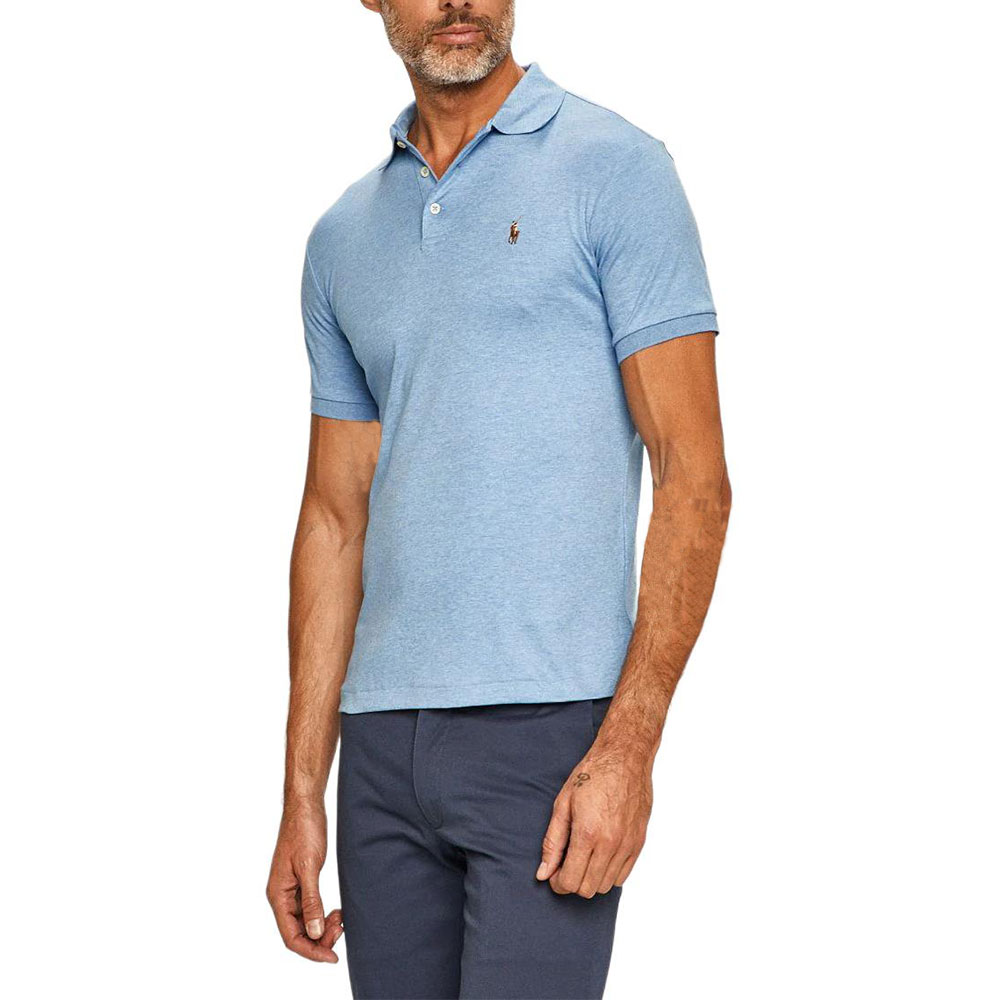 Polo Ralph Lauren Поло мужское lake blue — фото 4