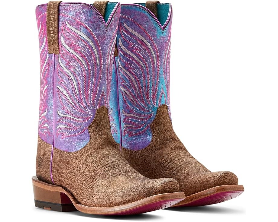 

Ботинки Ariat Futurity Dash Western Boots, цвет Scratched Tan/Azure Sunset