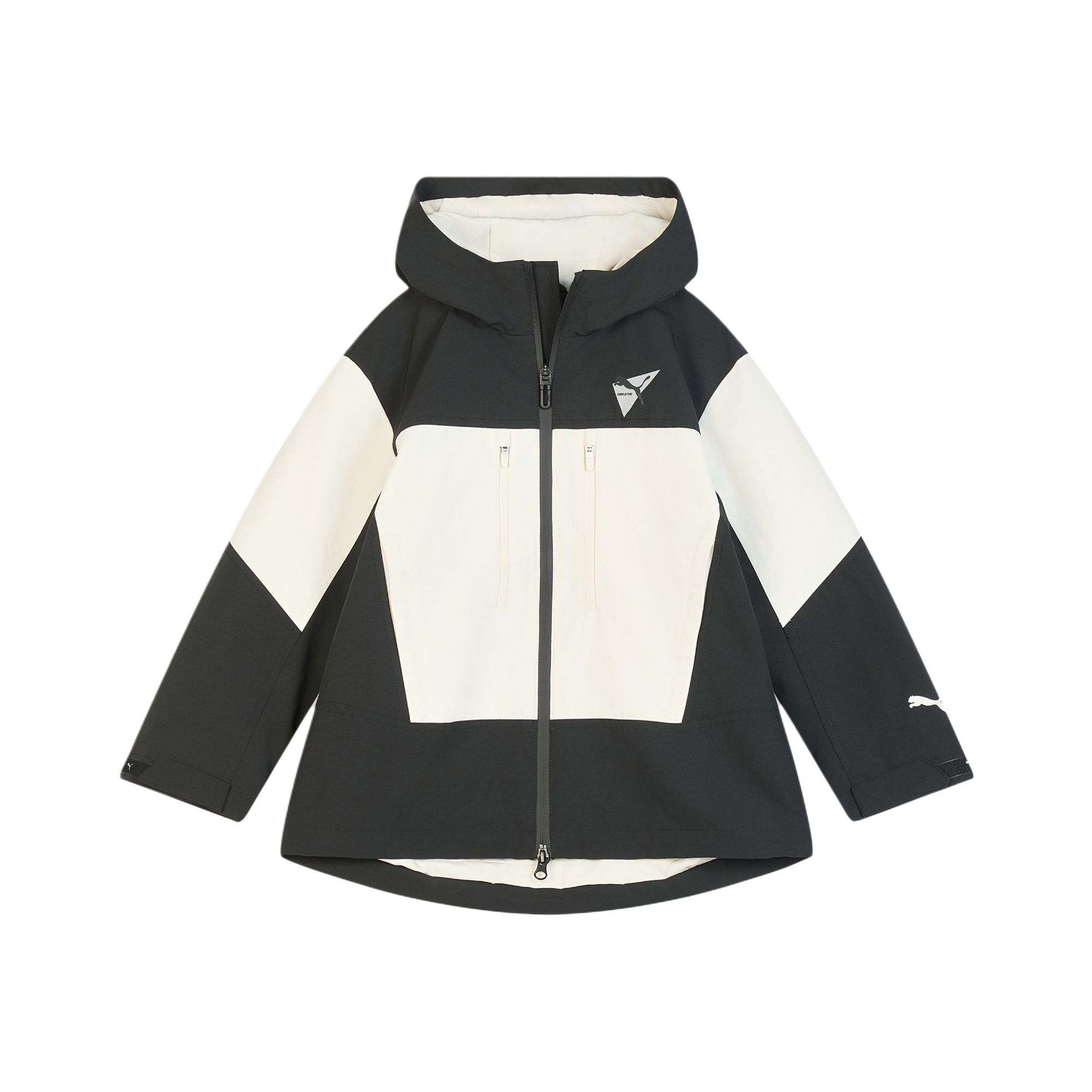 Детская куртка PUMA, черно-белый